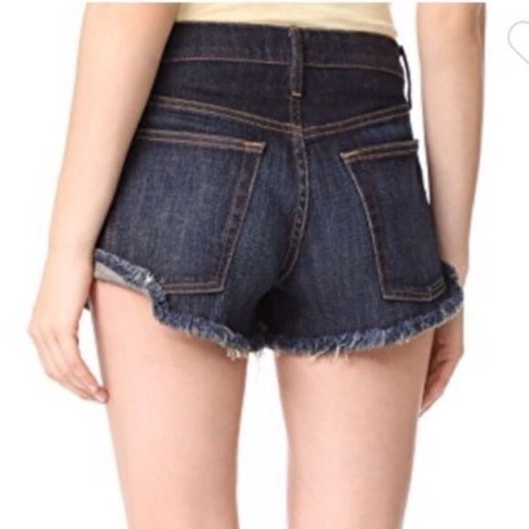 NWT The Great. the Cutoff Short Vintage Poppy Sz 26 Orange - Picture 5 of 13